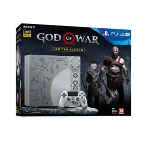 Sony Playstation 4 pro game console - God of war bundle