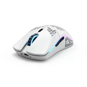 Glorious Model O minus Wireless matte white Gaming Mouse