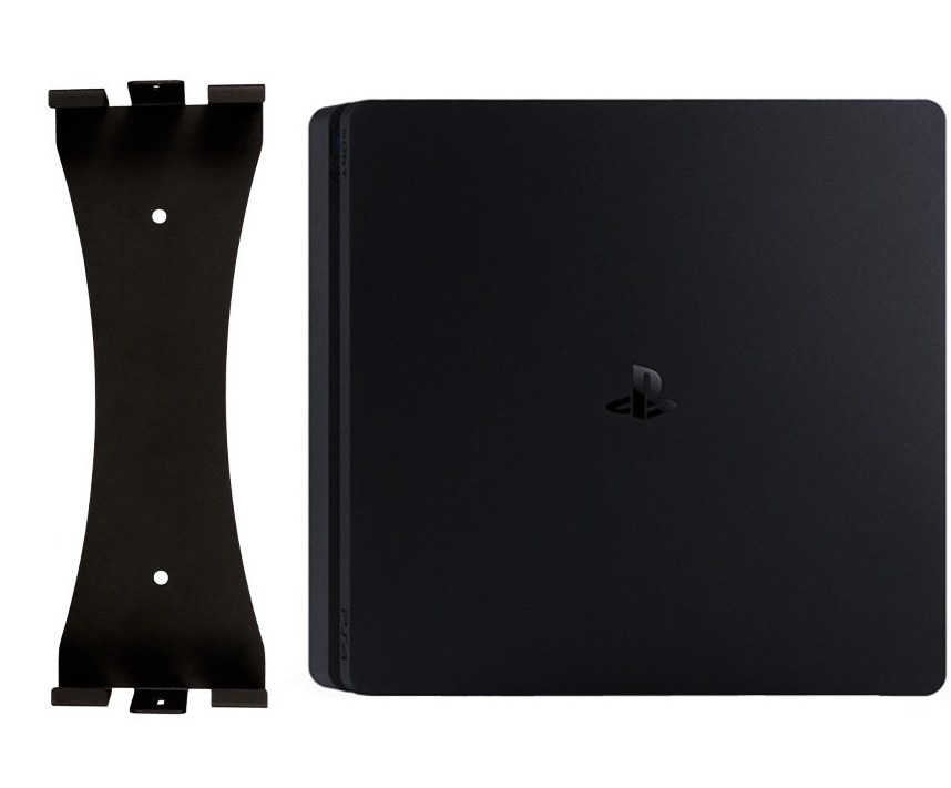 PlayStation 4 slim wall mount - black