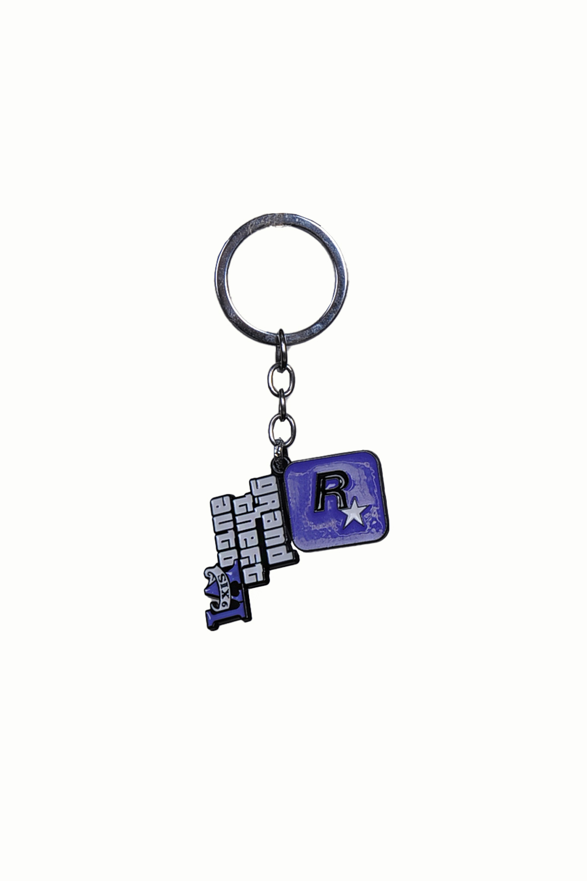 Original key chain - GTA Vl design - purple