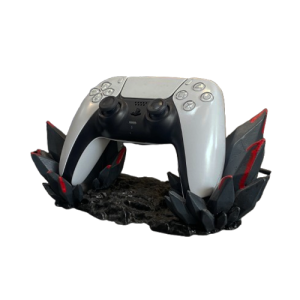 crystal controller stand black