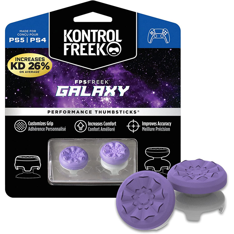 kontrolfreek fps performance thumbsticks galaxy purple