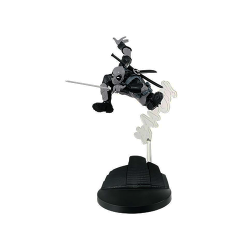 gray deadpool 18cm action figure
