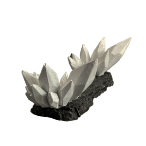 crystal controller stand white