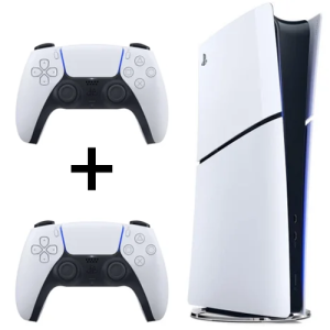 PlayStation 5 slim model - digital - 2 controller
