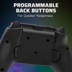 pdp controller gamepad wired Afterglow Wave Black