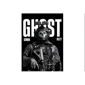 تابلو متال پوستر a3 - طرح Ghost