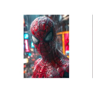تابلو متال پوستر a3 - طرح Spider man